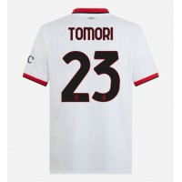 Billiga AC Milan Fikayo Tomori #23 Borta fotbollskläder 2024-25 Kortärmad